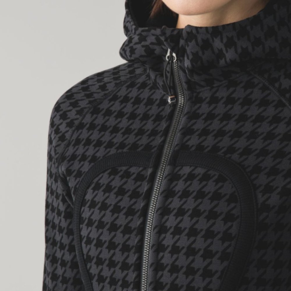 Lululemon Scuba Hoodie in Houndstooth